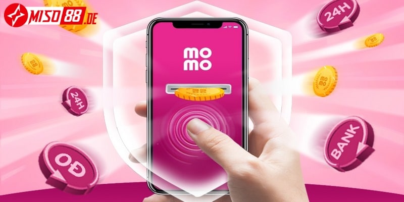 Rút tiền nhà cái Miso88 qua ví điện tử Momo rất nhanh chóng